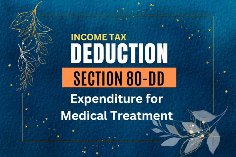 Deduction under Section 80DD