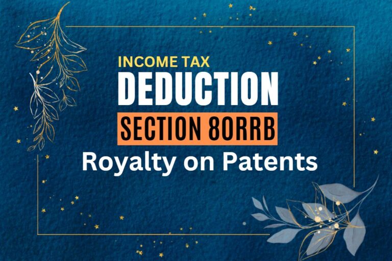 Deduction under Section 80RRB
