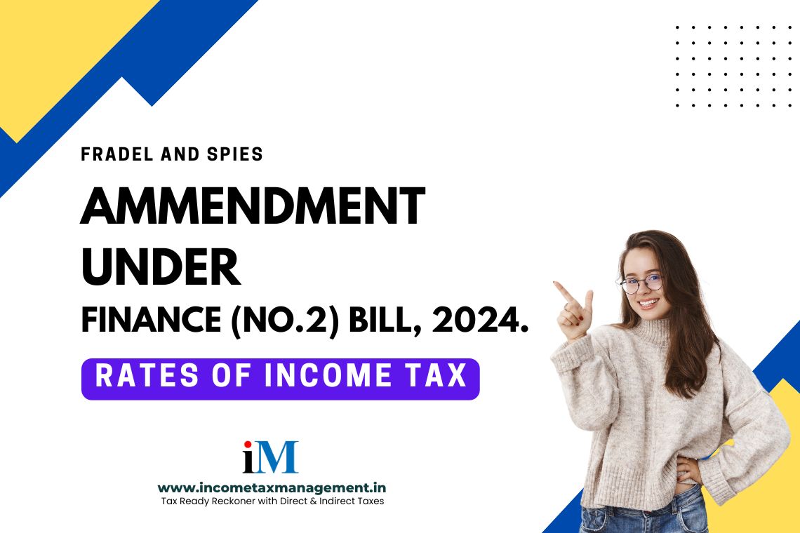 Amendment of Rates of Tax under Finance Bill 2024