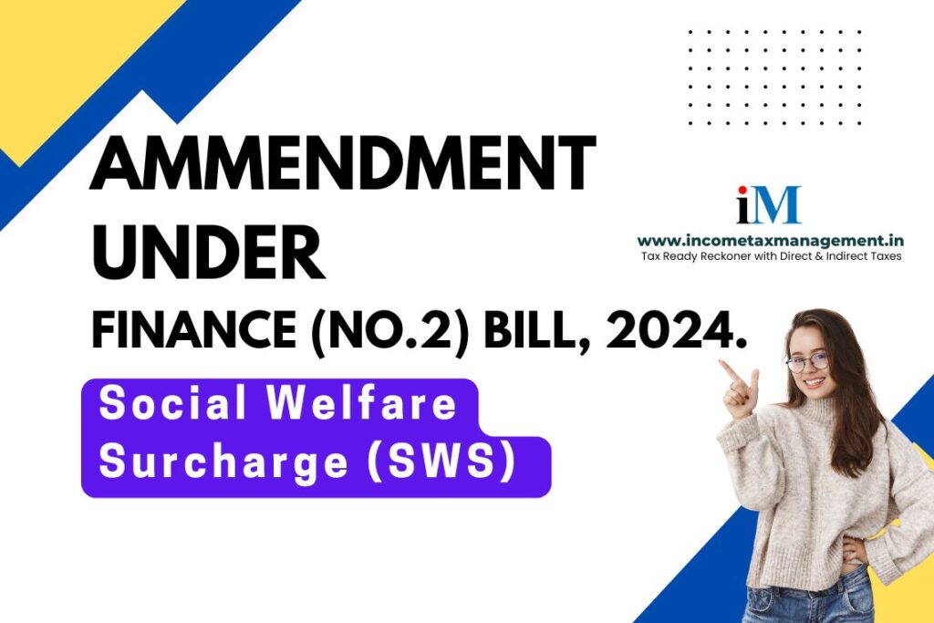 Social Welfare Surcharge (SWS) – Amendment to Notification No. 11/2018 – Customs, Dated 02.02.2018 (W.E.F. 24.07.2024)