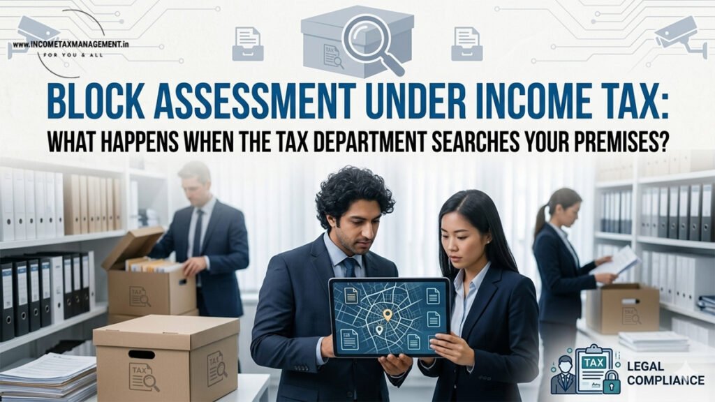 Block Assessment Under Income Tax- What Happens When the Tax Department Searches Your Premises