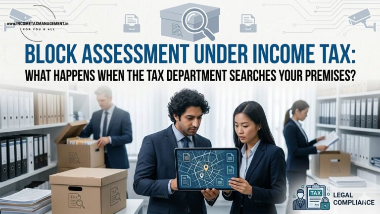 Block Assessment Under Income Tax: What Happens When The Tax Department ...