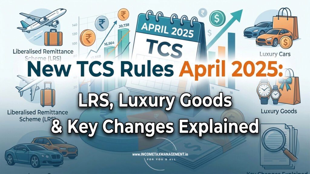 New TCS Rules April 2025- LRS, Luxury Goods & Key Changes Explained