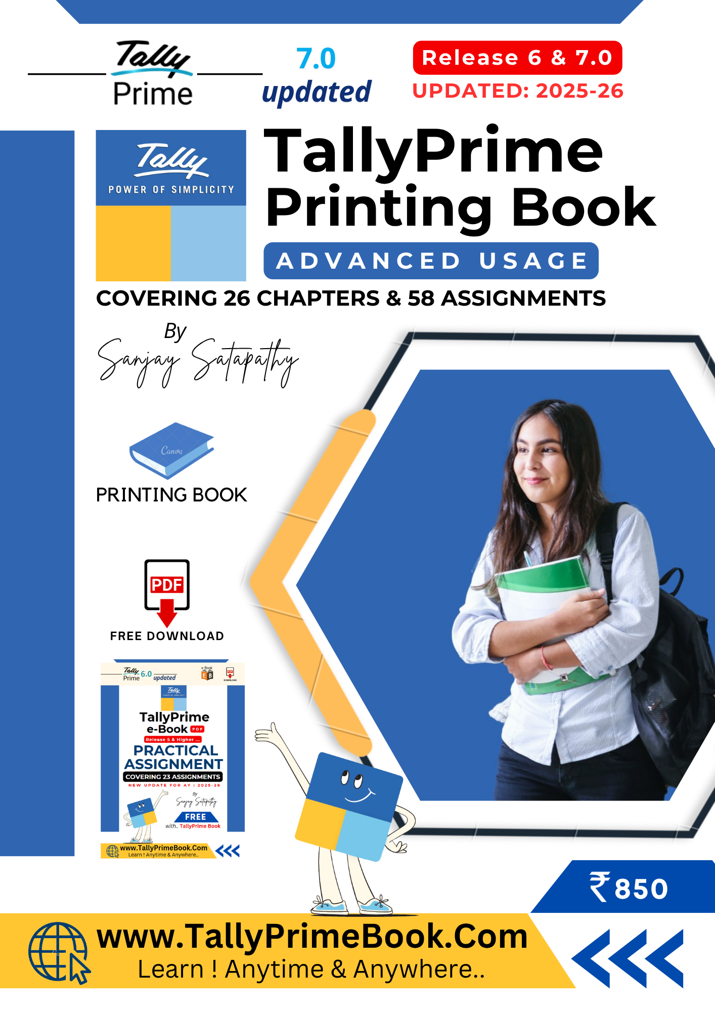 TallyPrime 7 (Advanced Usage) Printing Book